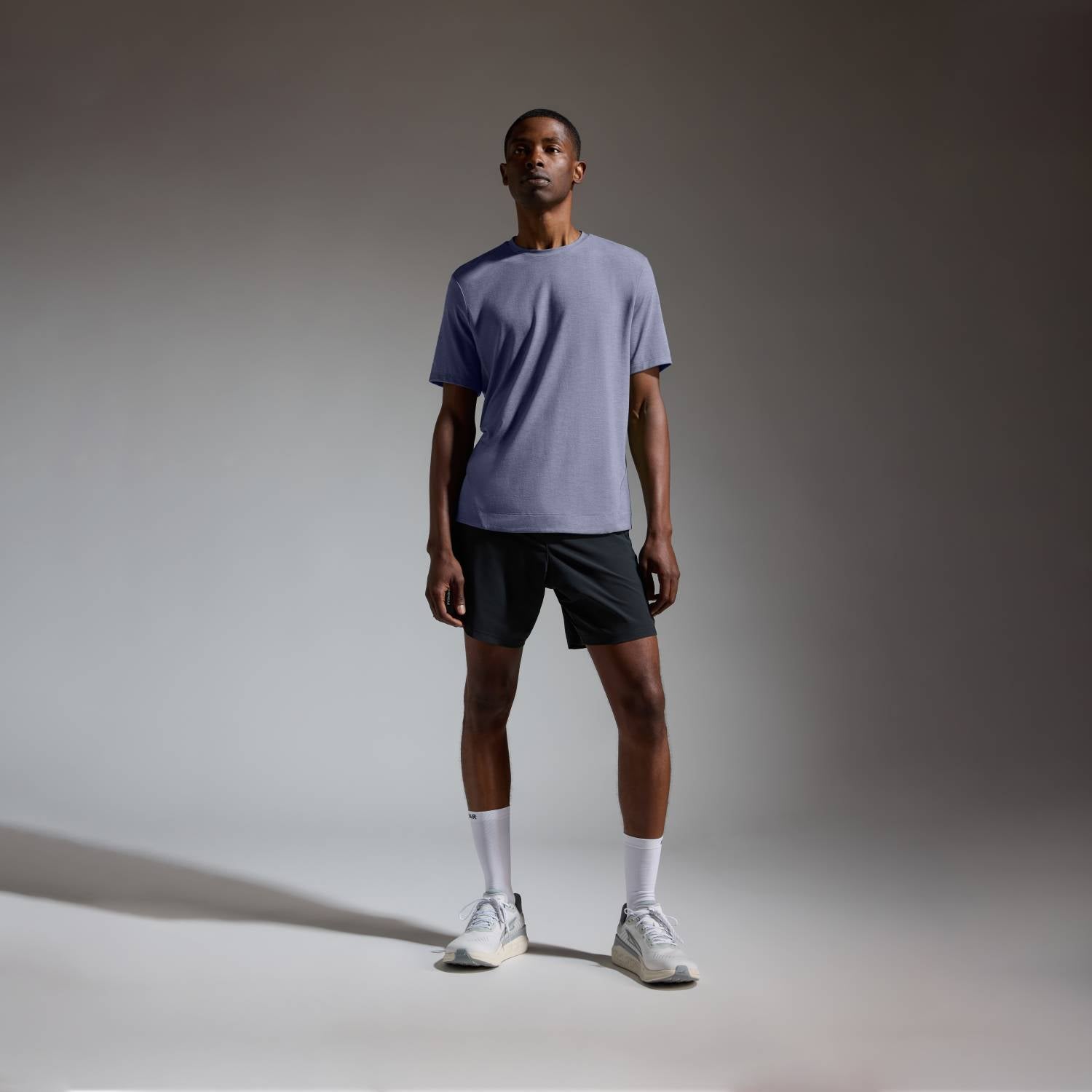 GOREWEAR Training Tee Mens, Amethyst Grey