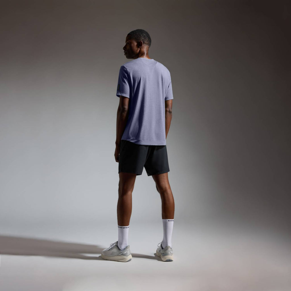 GOREWEAR Training Tee Mens, Amethyst Grey