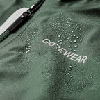 GOREWEAR Concurve Gore-Tex Logo Jacket Men, Slate Green/White