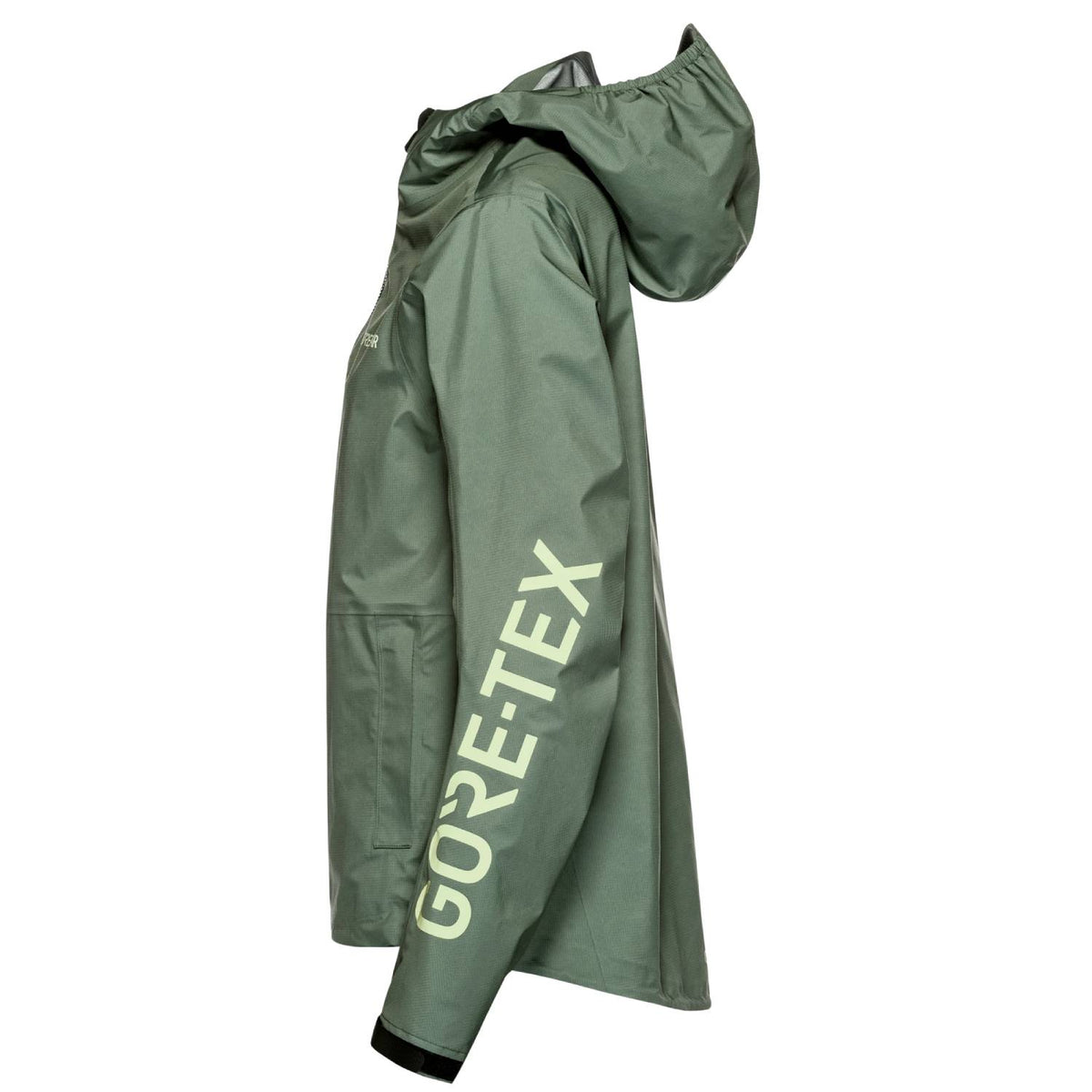 GOREWEAR Lupra GTX HD Logo Jacket 2.0 Women's, Slate Green/Spring Green