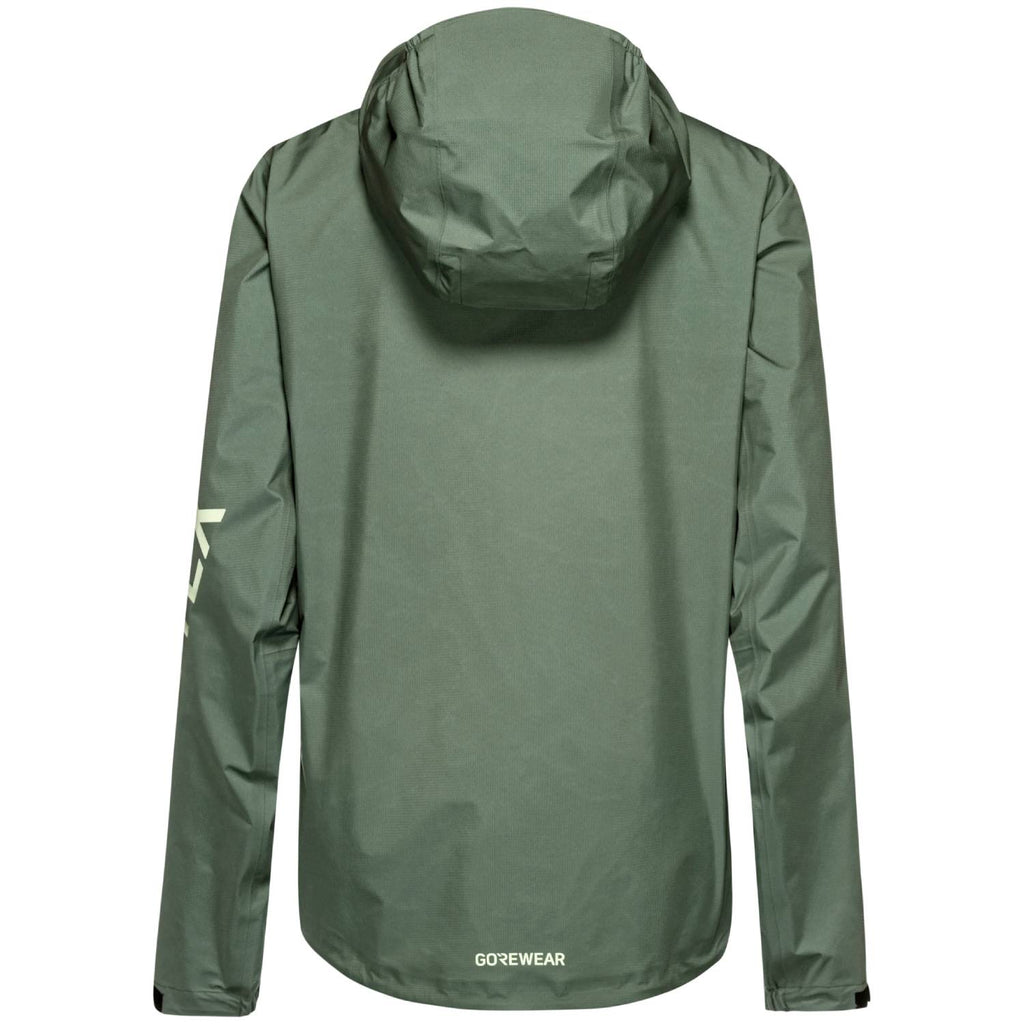 GOREWEAR Lupra GTX HD Logo Jacket 2.0 Women's, Slate Green/Spring Green