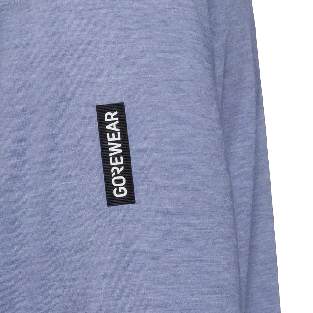 GOREWEAR Training Long Sleeve Tee Mens, Amethyst Grey