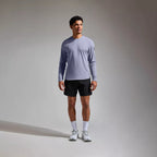 GOREWEAR Training Long Sleeve Tee Mens, Amethyst Grey
