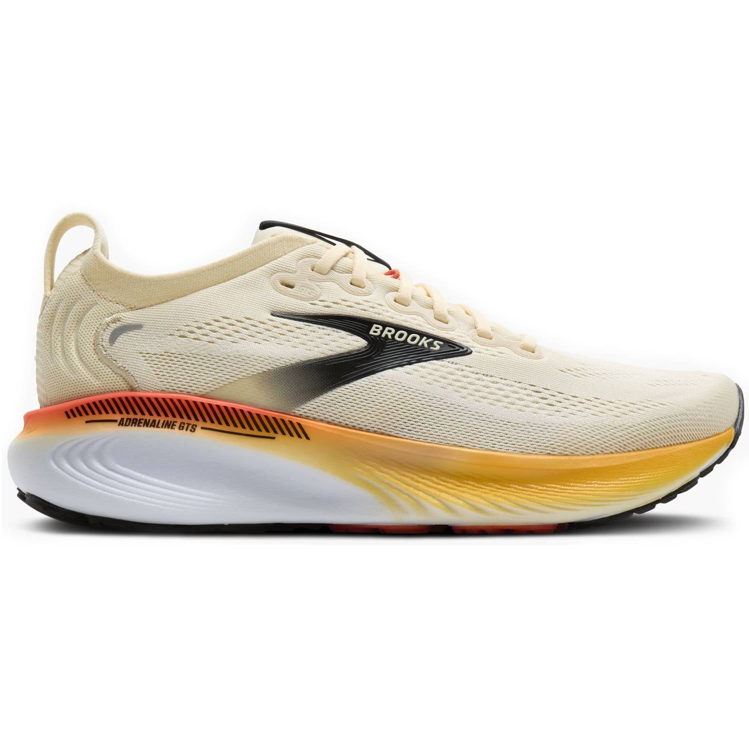 Brooks Adrenaline GTS 25 Men's Running Shoes, Rutabaga/Tigerlily/Orange