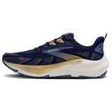 Brooks Ghost Trail Men's Running Shoes, Blue/Starfish/Moonlight