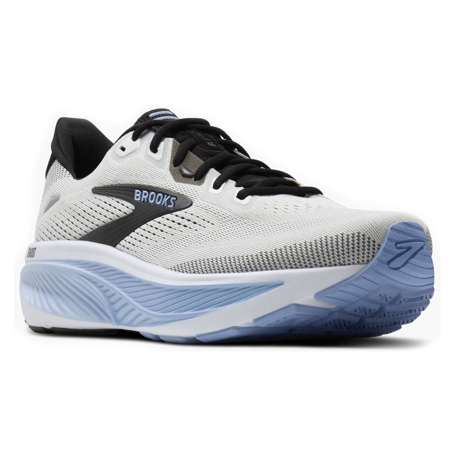 Brooks Ghost 18 Men's Running Shoes, White/Black/Open Air