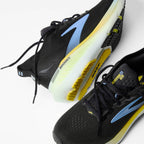 Brooks Glycerin GTS 23 Men's Running Shoes, Black/Cyber Yellow/Nightlife
