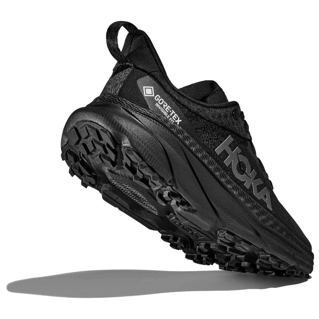 Hoka Challenger 7 GORE-TEX Women's Trail Running Shoes, Black/Black