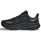 Hoka Clifton 9 GTX Men's Running Shoes, Black/Black