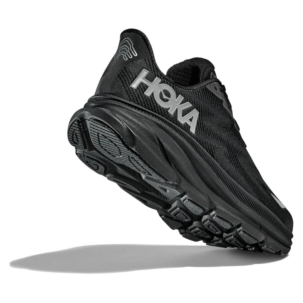 Hoka Clifton 9 GTX Men's Running Shoes, Black/Black