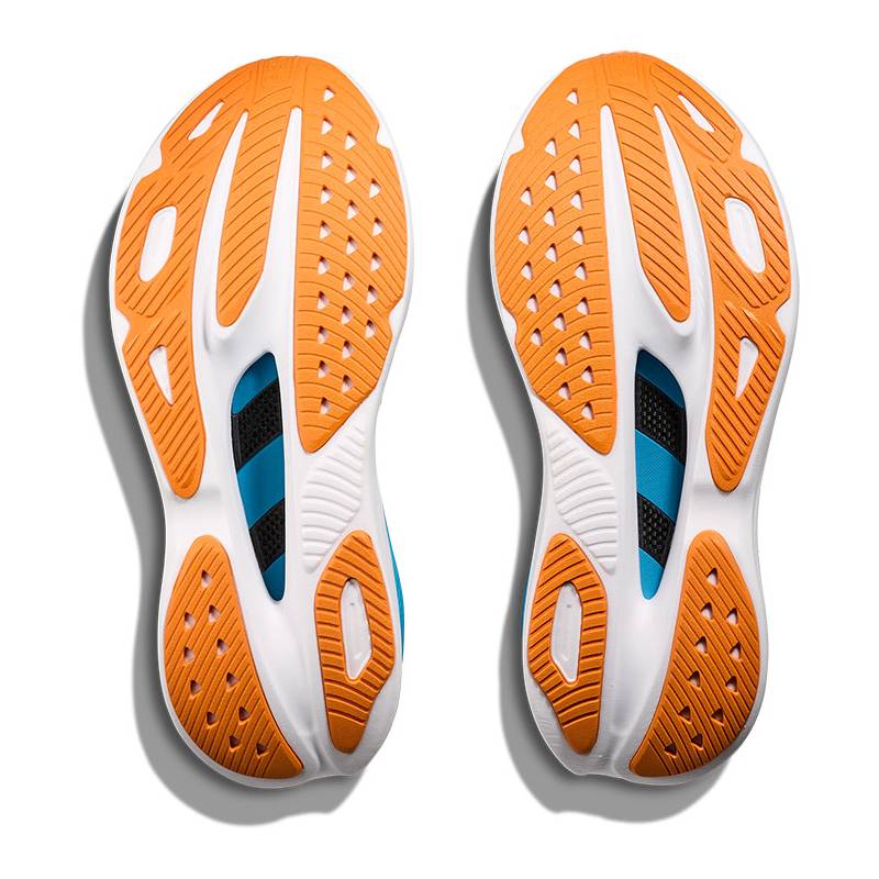 Hoka Skyward X Men's Running Shoes, Clear Sea/Alpine Blue