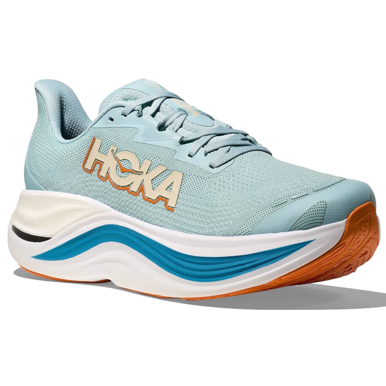 Hoka Skyward X Men's Running Shoes, Clear Sea/Alpine Blue