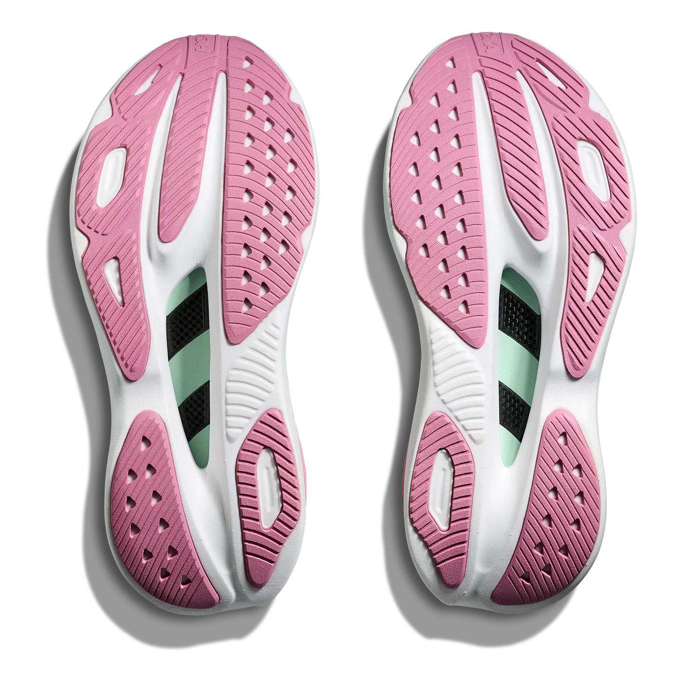 Hoka Skyward X Women's Running Shoes, Jadeite/Dried Rose