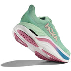 Hoka Skyward X Women's Running Shoes, Jadeite/Dried Rose