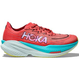 Hoka Mach X 2 Men's Running Shoes, Grapefruit/Electric Coral