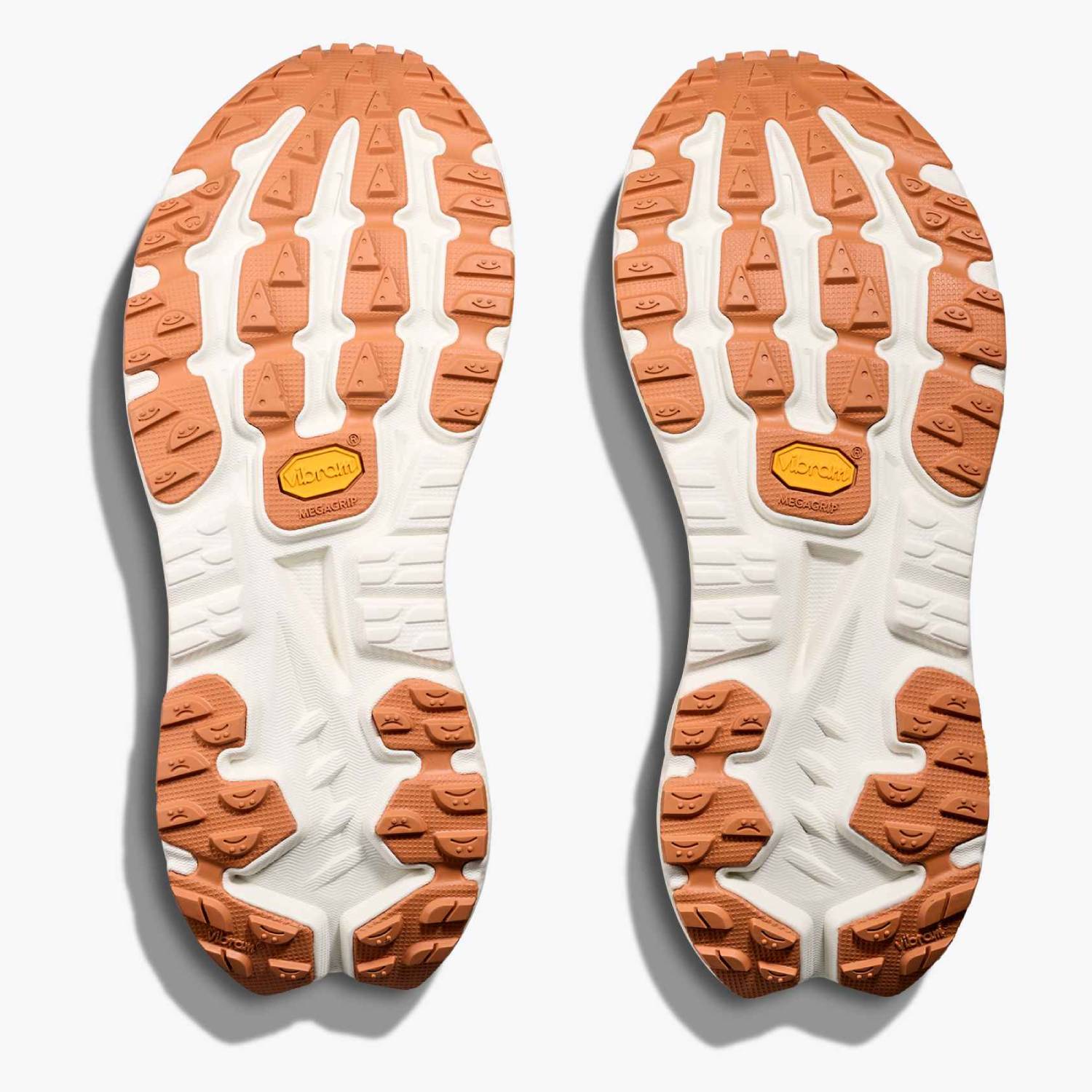 Hoka Mafate X Men's Trail Running Shoes, Zest/Mountain Fog