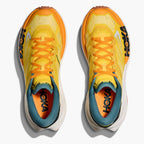 Hoka Mafate X Men's Trail Running Shoes, Zest/Mountain Fog