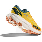 Hoka Mafate X Men's Trail Running Shoes, Zest/Mountain Fog