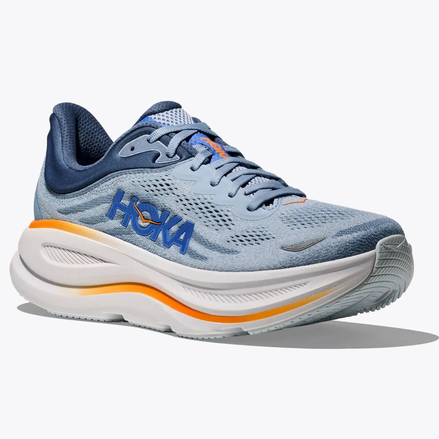 Hoka Bondi 9 Men's Running Shoes, Drizzle/Downpour