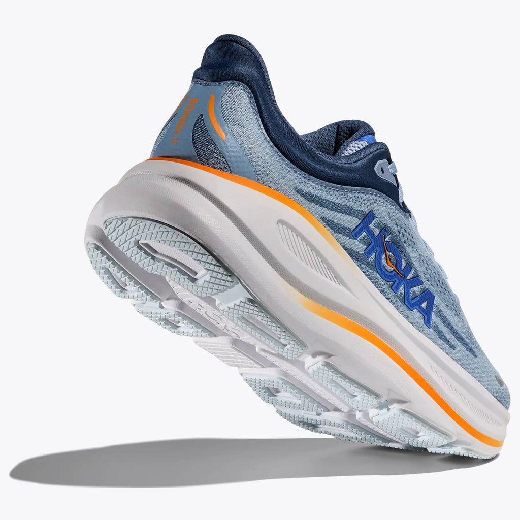Hoka Bondi 9 Men's Running Shoes, Drizzle/Downpour