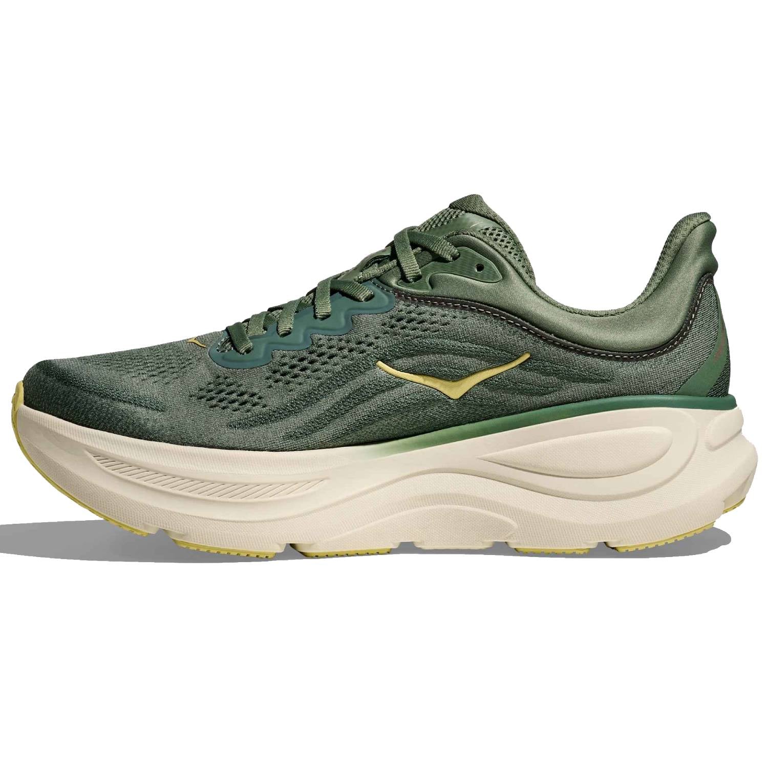 Hoka Bondi 9 Men's Running Shoes, Succulent/Fern
