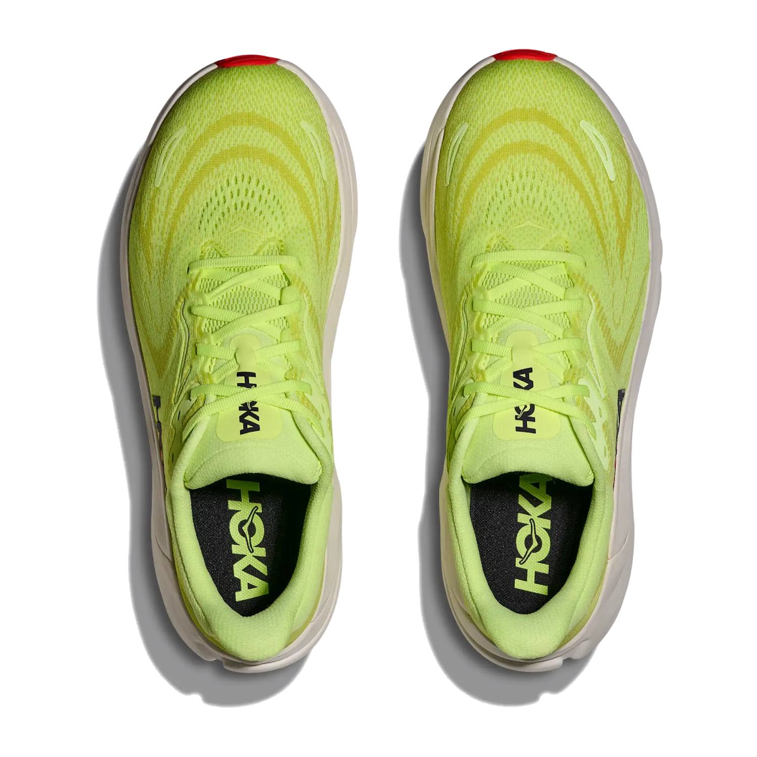 Hoka Arahi 8 Men's Running Shoes,  Neon Yuzu/Neon Flame