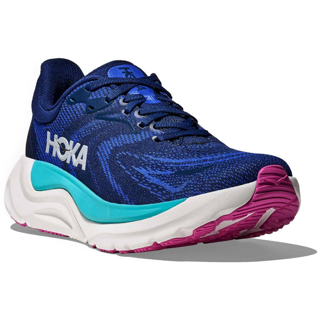 Hoka Arahi 8 Women's Running Shoes, Midnight Blue/Ultramarine
