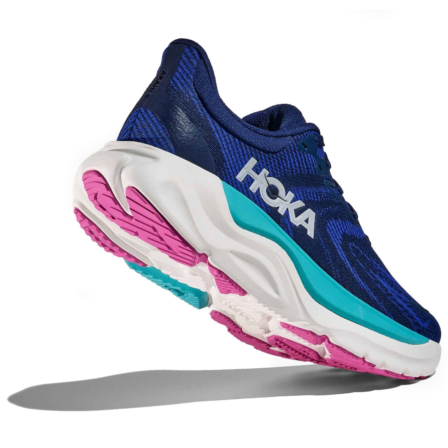 Hoka Arahi 8 Women's Running Shoes, Midnight Blue/Ultramarine