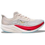 Hoka Rocket X 3 Running Shoes, Alabaster/Frost