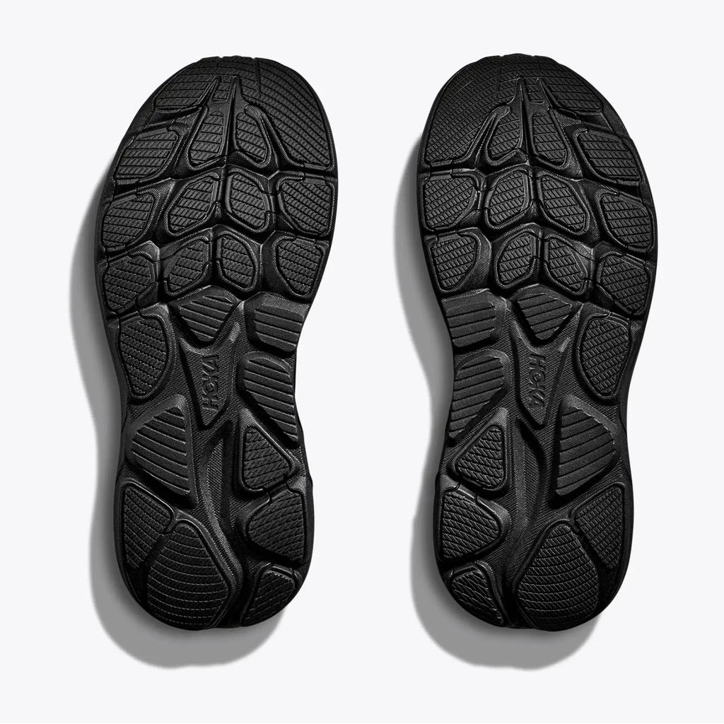 Hoka Clifton 10 Big Kids Running Shoes, Black/Black