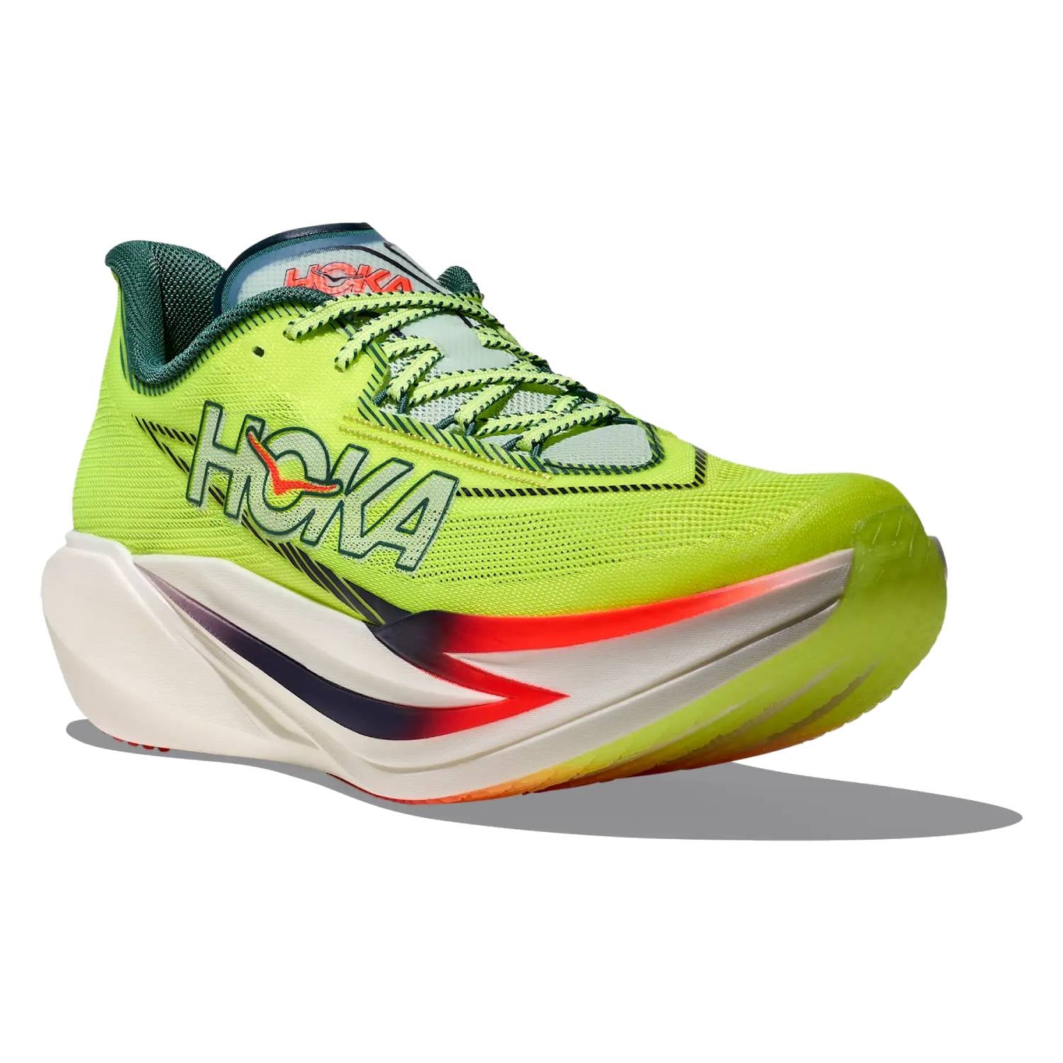 Hoka Cielo X1 3.0 Running Shoes, Neon Yuzu/Thyme