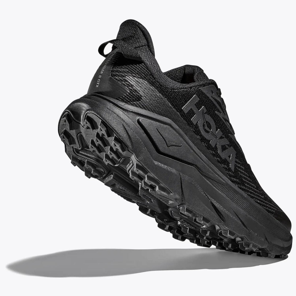 Hoka Challenger 8 GTX Men's Trail Running Shoes, Black/Carbon Black