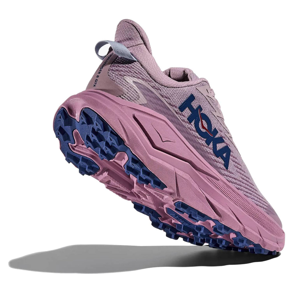 Hoka Challenger 8 Gore-Tex Women's Trail Running Shoes,  Fragrant Iilac/Berry Mauve