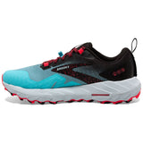 Brooks Cascadia 17 Women's Trail Running Shoes, Bluefish/Black/Diva Pink