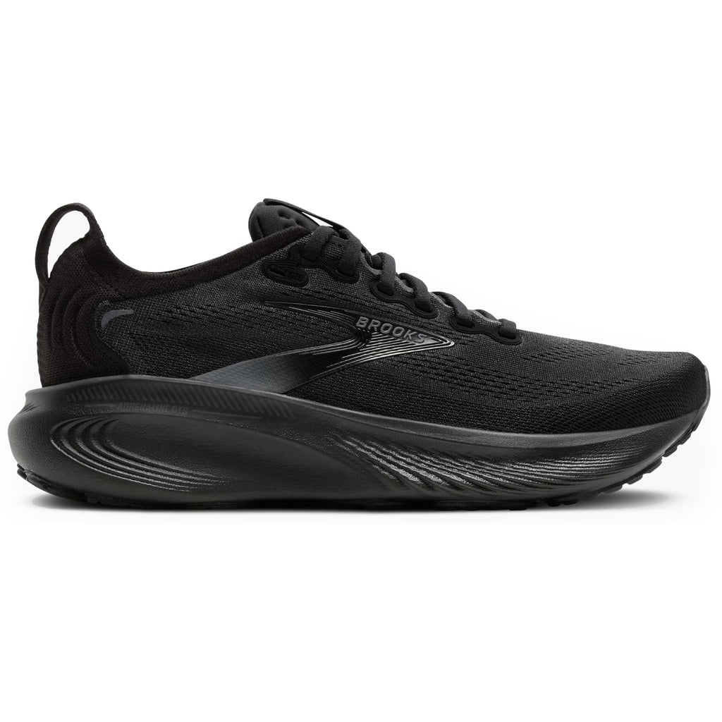 Brooks Adrenaline GTS 25 Women's Running Shoes, Black/Black/Ebony