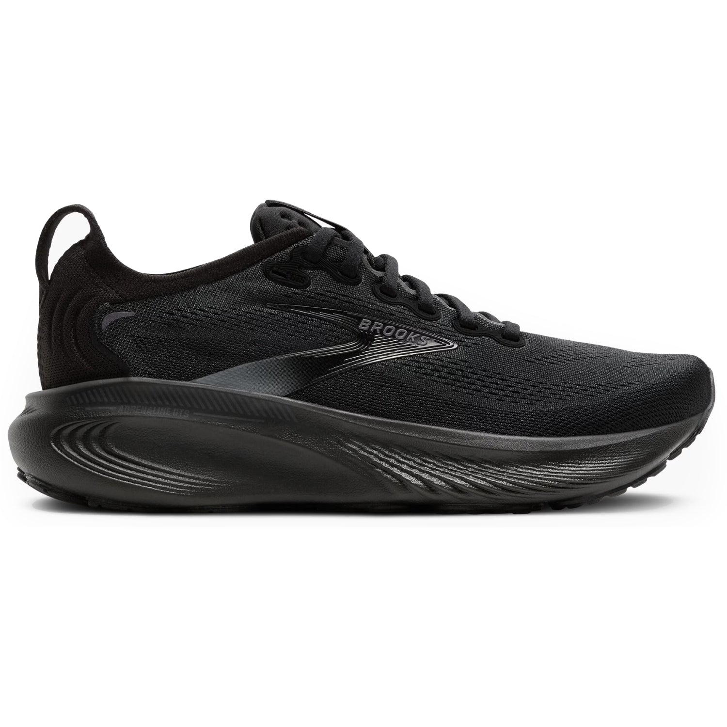 Brooks Adrenaline GTS 25 Women's Running Shoes, Black/Black/Ebony
