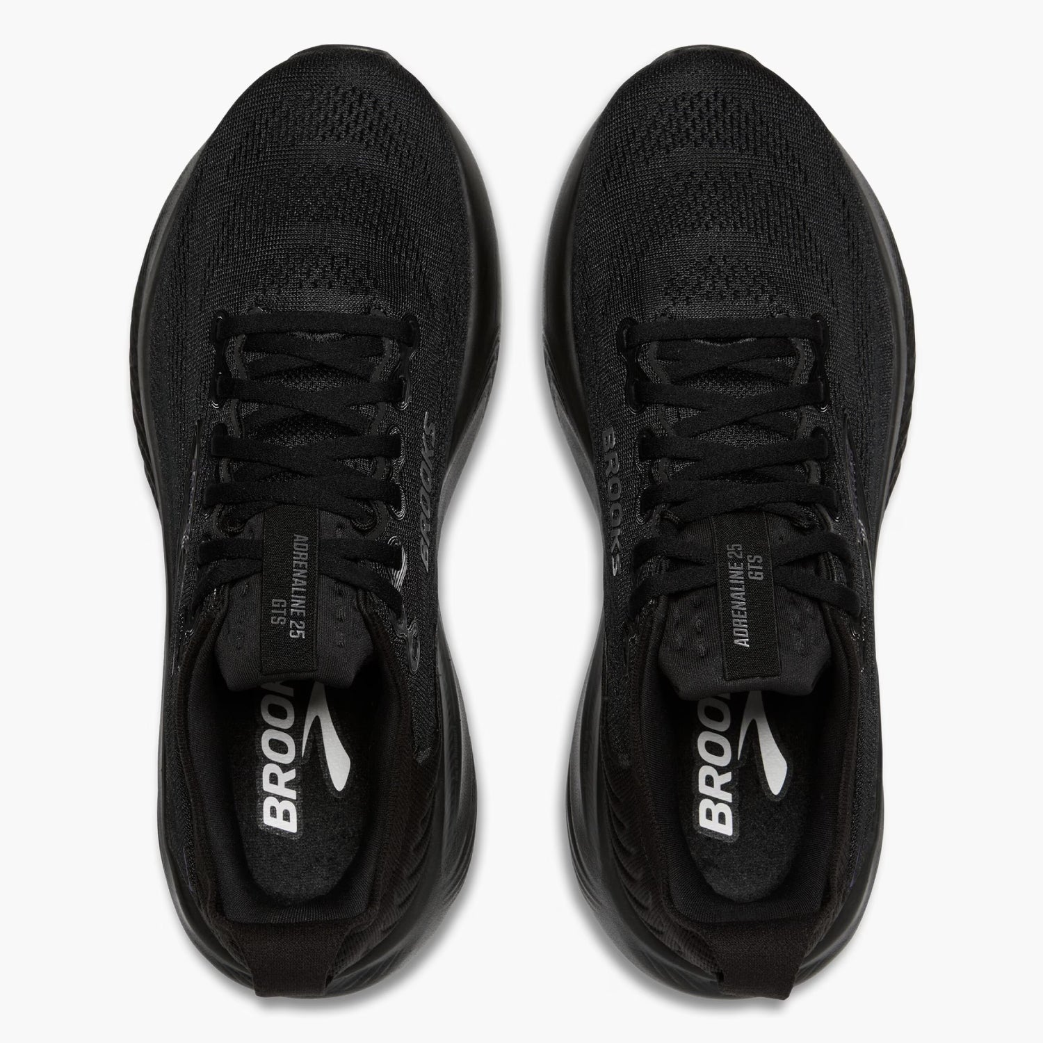 Brooks Adrenaline GTS 25 Women's Running Shoes, Black/Black/Ebony