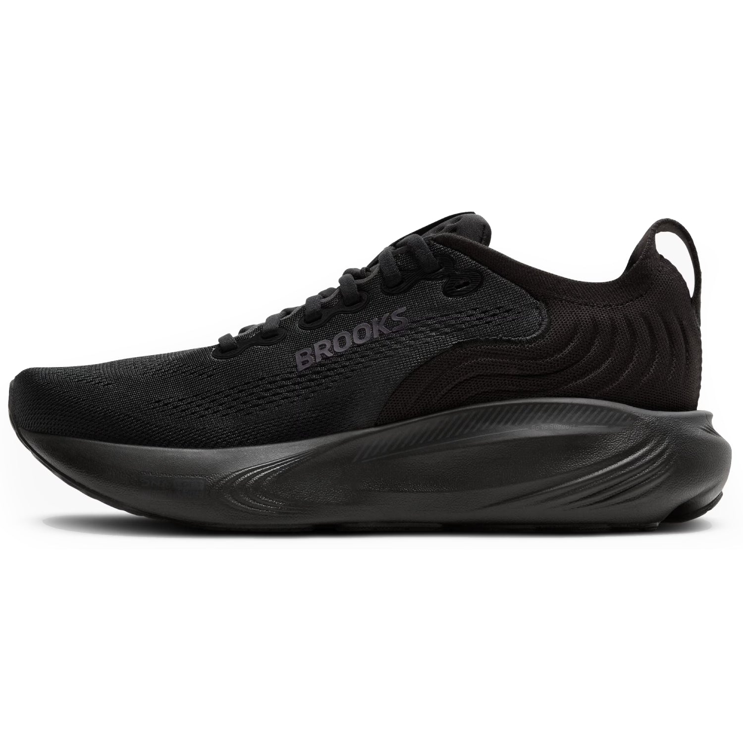Brooks Adrenaline GTS 25 Women's Running Shoes, Black/Black/Ebony