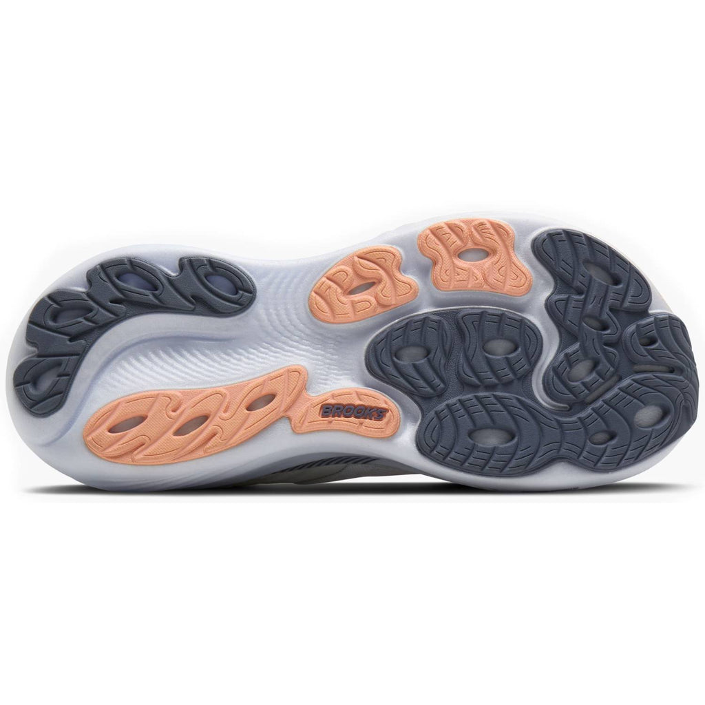 Brooks Adrenaline GTS 25 Women's Running Shoes, Oyster Mushroom/Peach/Grape