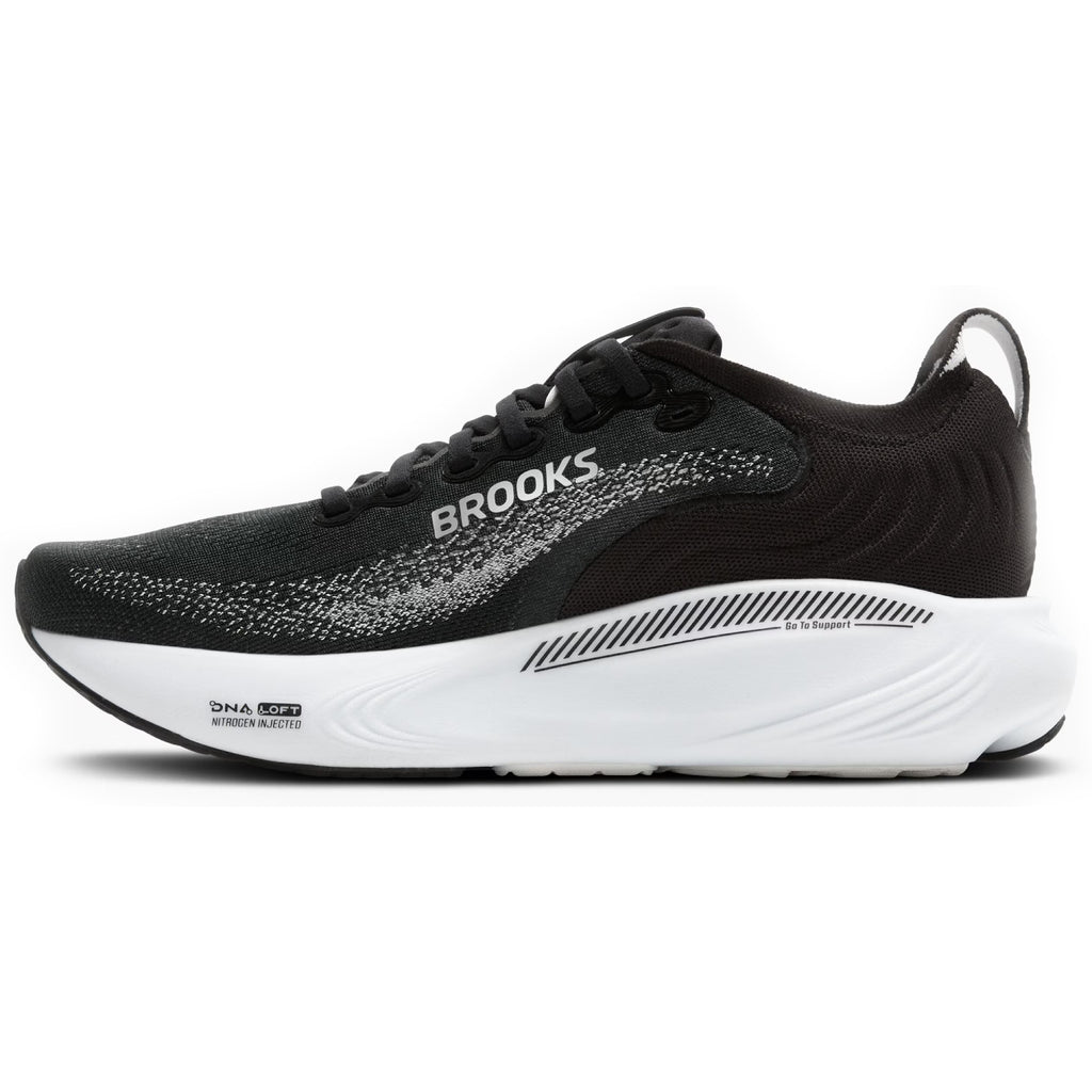 Brooks Adrenaline GTS 25 Women's Running Shoes, Black/Grey/White