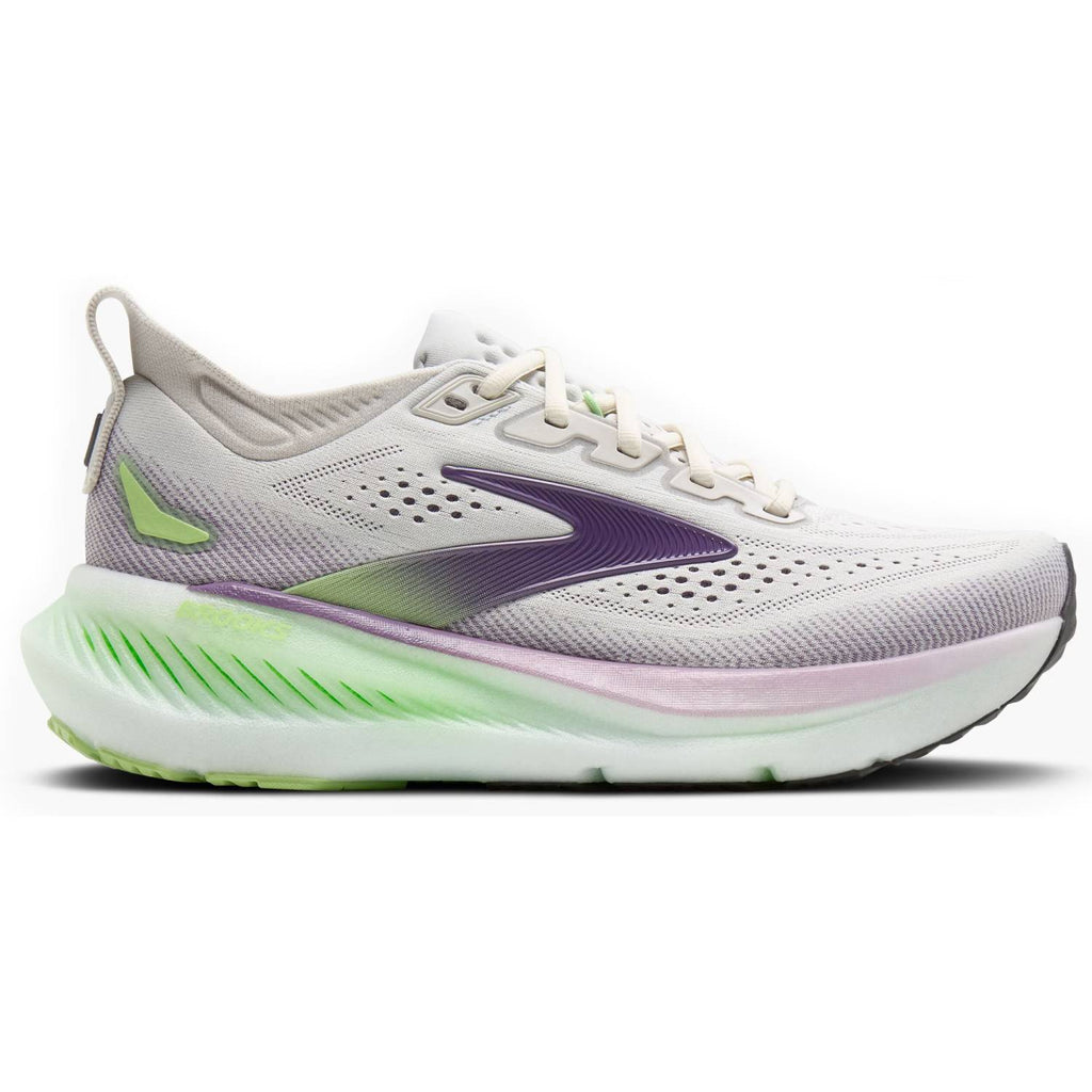 Brooks Glycerin 23 Women's Running Shoes, Antarctica/Grape/Green Gecko
