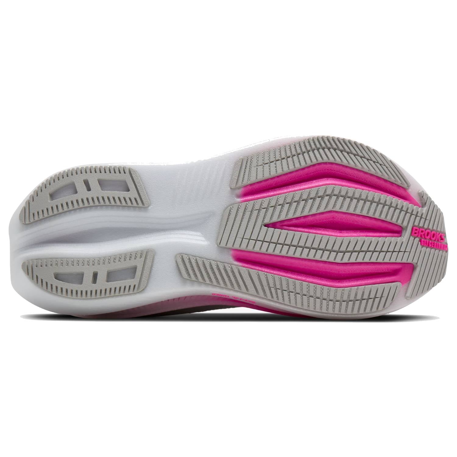 Brooks Glycerin Max 2 Women's Running Shoes, Oyster/Argyle/Cyber Pink