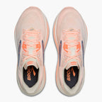 Brooks Ghost 18 Women's Running Shoes, Star White/Cyber Peach/Grey