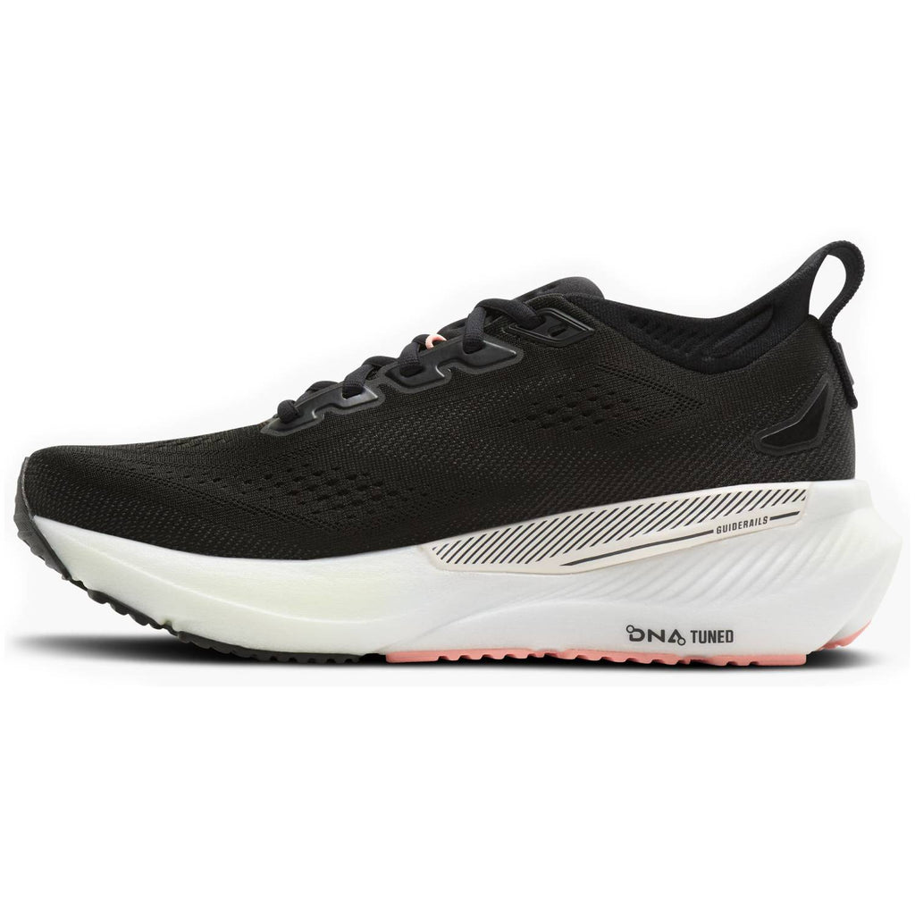 Brooks Glycerin GTS 23 Women's Running Shoes, Black/Peach/Nightlife