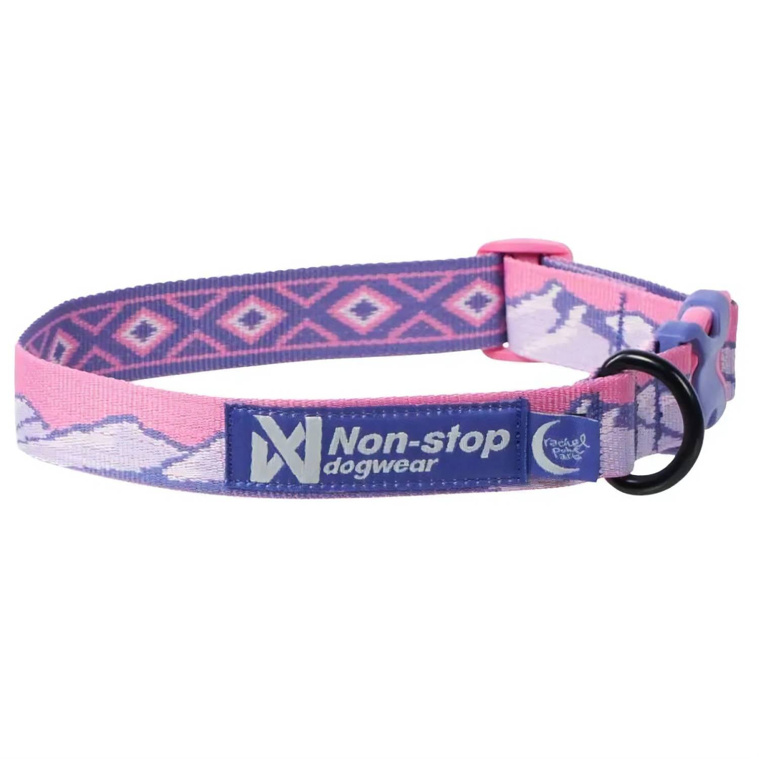 Non-Stop Dogwear Trail Quest Collar Rachel Pohl Edition, Purple/Pink Main image