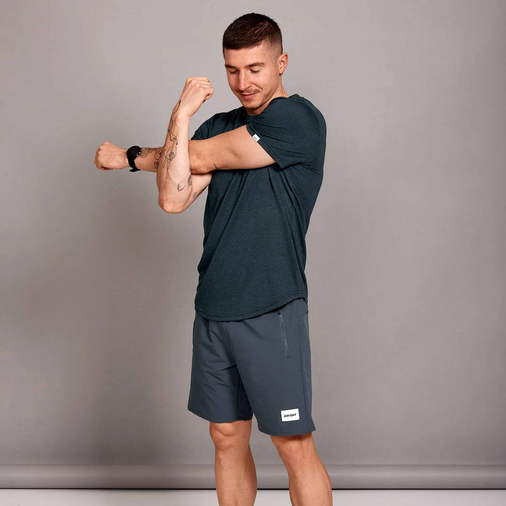 Saysky Clean Motion T-Shirt, Grey