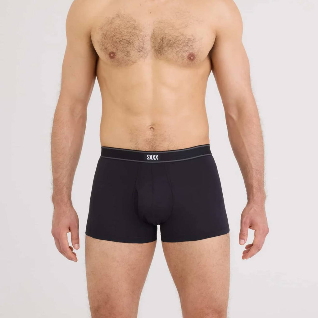 Saxx Daytripper Comfort Stretch 3-Pack Trunk, Black/Grey/Navy