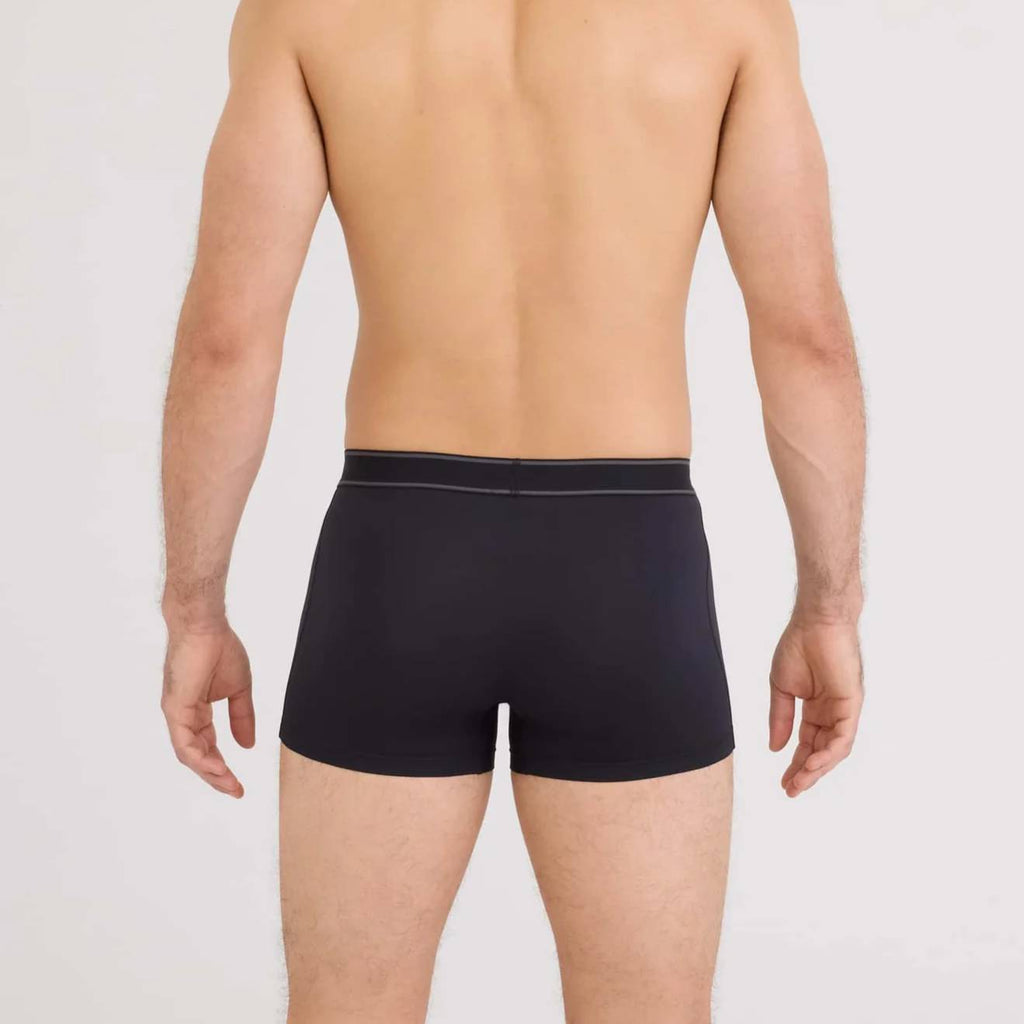 Saxx Daytripper Comfort Stretch 3-Pack Trunk, Black/Grey/Navy