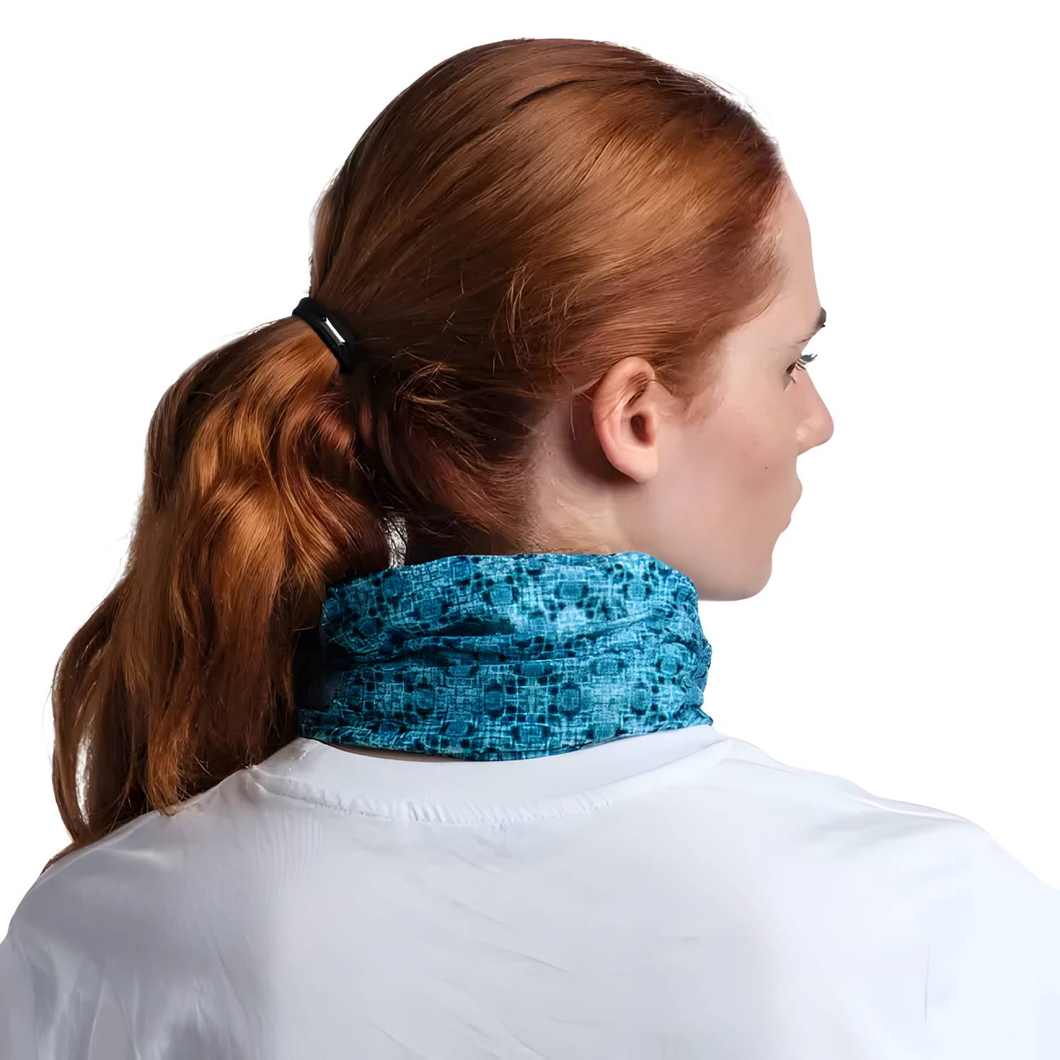 Buff CoolNet UV Neckwear, Balmore Blue