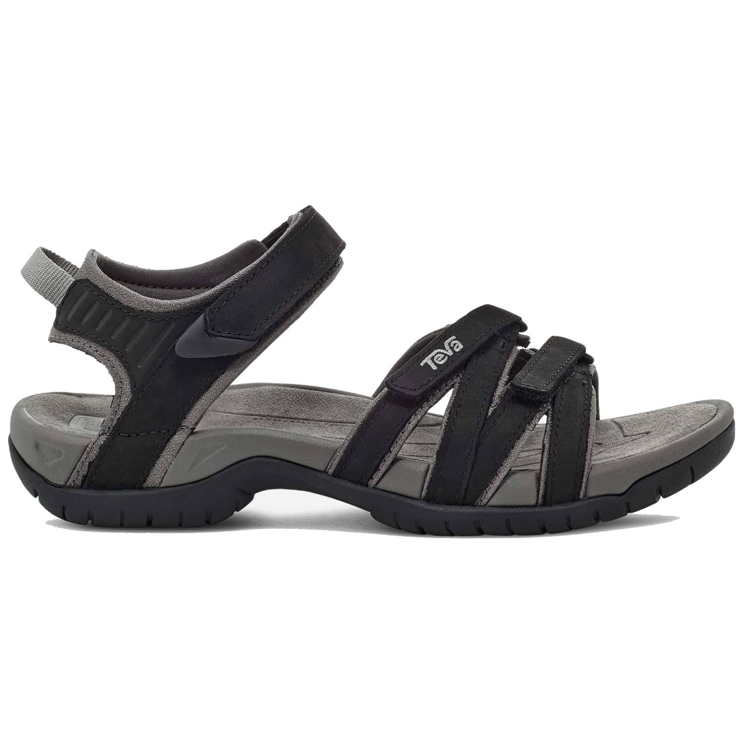 Teva Tirra Leather Women's Sandals, Black Main image